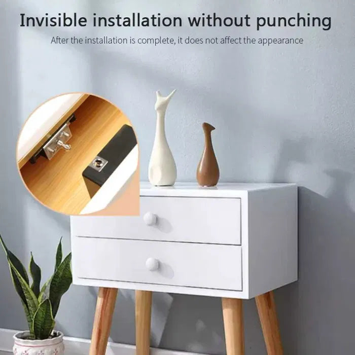 Incuietoare inteligenta invizibila sertar/cabinet TTLOCK Incuietoare inteligenta invizibila sertar/cabinet TTLOCK